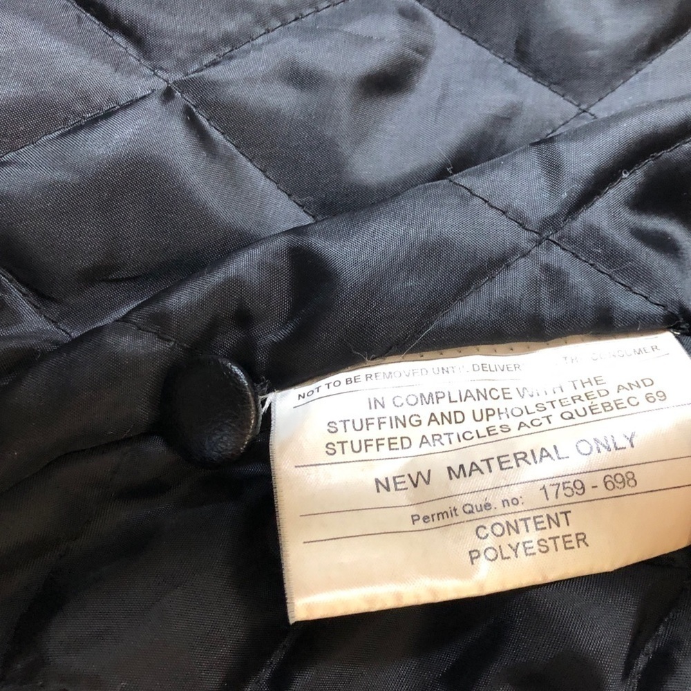 Smart Set Vintage 90s Brown Leather Aviator Jacket Crop Double Breasted Small - Picture 12 of 13
